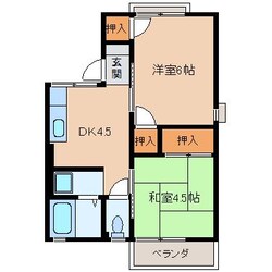 パレーシャル日吉の物件間取画像